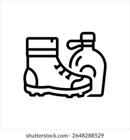 Icono de la línea de Vector para el equipo
