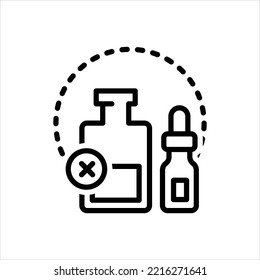 Vector line icon for essentially