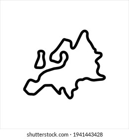 Vektorsymbol für Europa