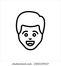 Icono de línea de Vector para Express