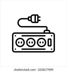 Vector line icon for extensions