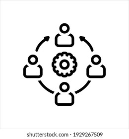 Vektorsymbol für Stipendien