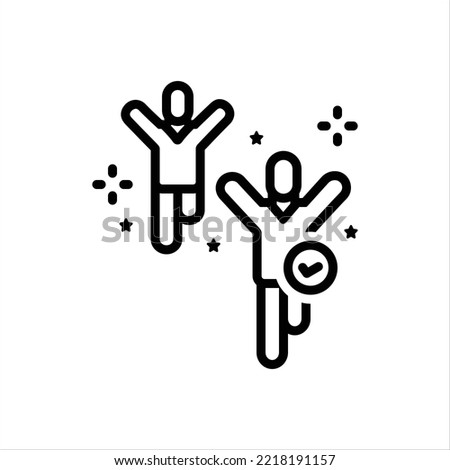 Vector line icon for finest