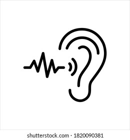Vector line icon for frequent