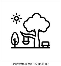 Vektorsymbol für den Garten
