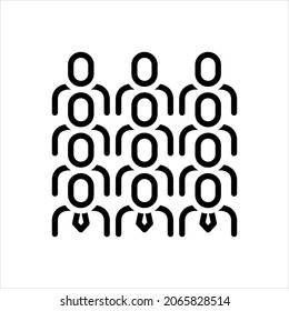 Icono de línea de vector para la recopilación