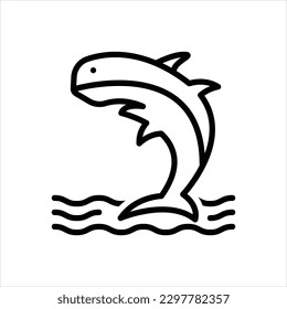 Vector line icon for hai