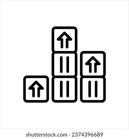 Vector line icon for improvement