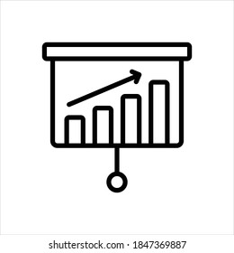 Vector line icon for improving