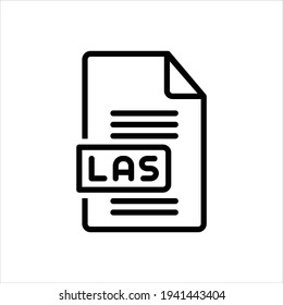 Icono de línea de vector para las lá