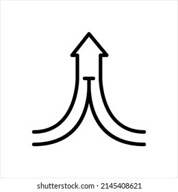 Icono de línea del vector para la combinación