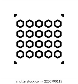Vector line icon for much