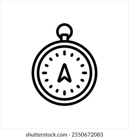 Vector line icon for navigation
