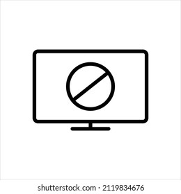 Vector Line Icon None Stock Vector (Royalty Free) 2119834676 | Shutterstock