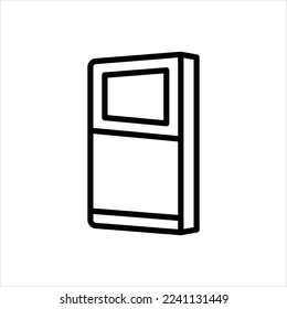 Vector line icon for paperbacks