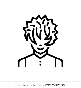 Vector line icon for ralph