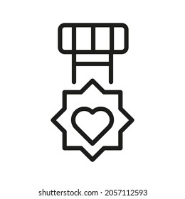 Vector Line Icon Related Award, Cup, Winner, Trophy 