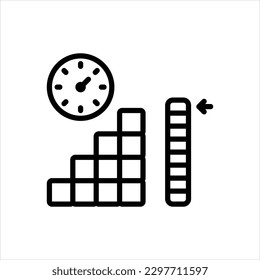 vector line icon for scoring