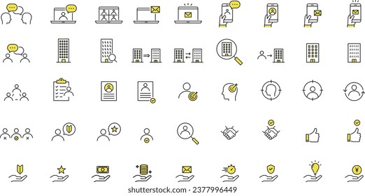 Vektorgrafik-Symbol für Unternehmen und Arbeit