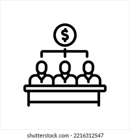  Vektorsymbol für Aktionäre