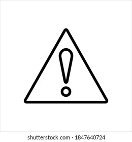 Vector line icon for significantly