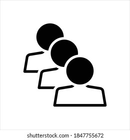 vector line icon for similar