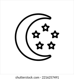 Vector line icon for singapore