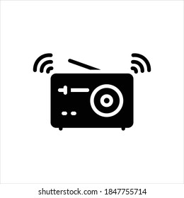 vector line icon for sound