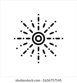 Vector line icon for spread