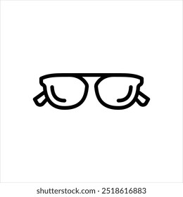 Vector line icon for sunglasses