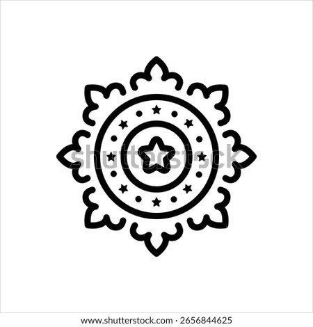 Vector line icon for superior quality