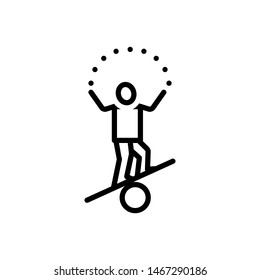 Vector line icon for talent