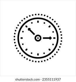 Vector line icon for times