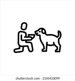 Icono de línea de vector para tratamiento