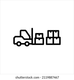 Vector line icon for whole