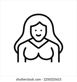 Vektorsymbol für Frauen