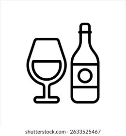 Vector line icon for zombie