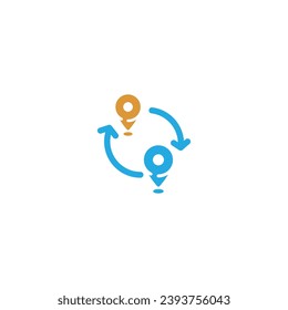 Vector Line Icons. Contains such Icons as Map with a Pin, Route map, Navigator, Direction and more. Editable Stroke. 48x48 Pixel Perfect.