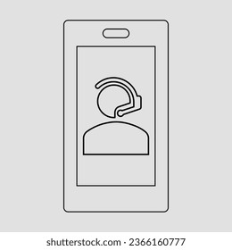 Vector Line Icons Related to several kinds of Simple thoughts. Contains Telephone, Call Center, Customer Service Icons, and more. Editable stroke.