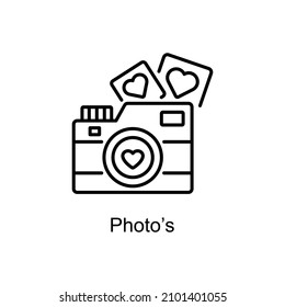 Photo’s Vector line icons for your digital or print projects.