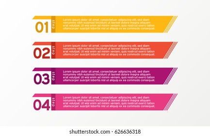 Vector line infographic. Business diagrams, presentations and charts. Background.