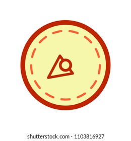 Vector line meter icon. Meter Icon Object. Counter. Vector.