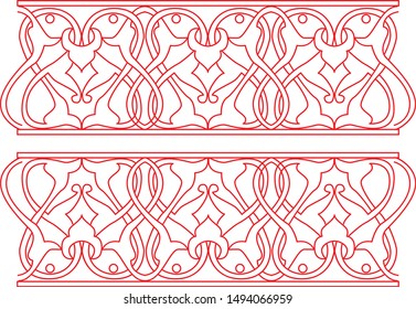 vector line ornament art classic 
