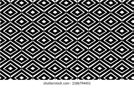 Vector line pattern. Modern style texture. Repeating geometric hexagonal grid. Simple lattice graphic design.