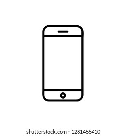 Vector Line Smartphone icon