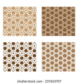fondo transparente de estrellas de línea vectorial