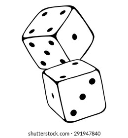 11,647 Dice drawing Images, Stock Photos & Vectors | Shutterstock