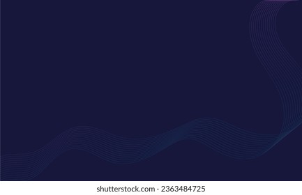 vector line wave background gradient