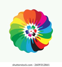 Vector lineal mandala background design