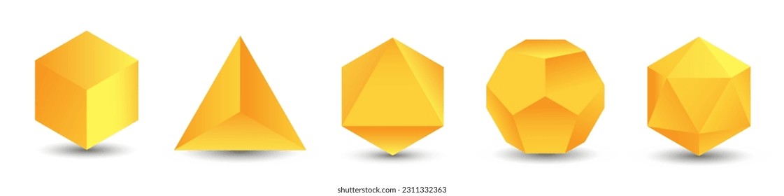 Tetraedro negro vectorial lineal con gradientes para juego, icono, diseño de paquetes, logotipo, móvil, ui, web. Una de polihedra normal aislada sobre fondo blanco. Estilo minimalista. sólido platónico. Esquema.